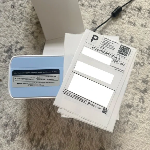 ASprink BT Thermal Label Printer w/ 4x6 Labels - Picture 5 of 12